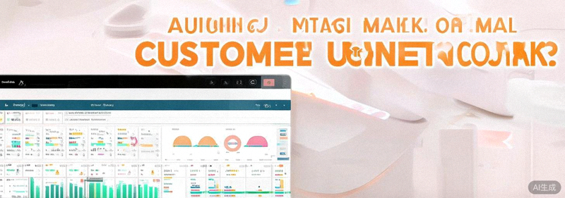 Mailchimp邮件营销平台界面，展示自动化客户旅程工作流构建与邮件活动数据分析报告